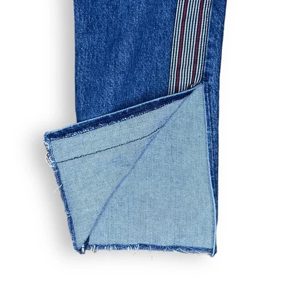 Hudson Forgiver Riley Luxe Crop Jean Raw Hem Side Slits 27 ^ 3 for 20 - Picture 7 of 7